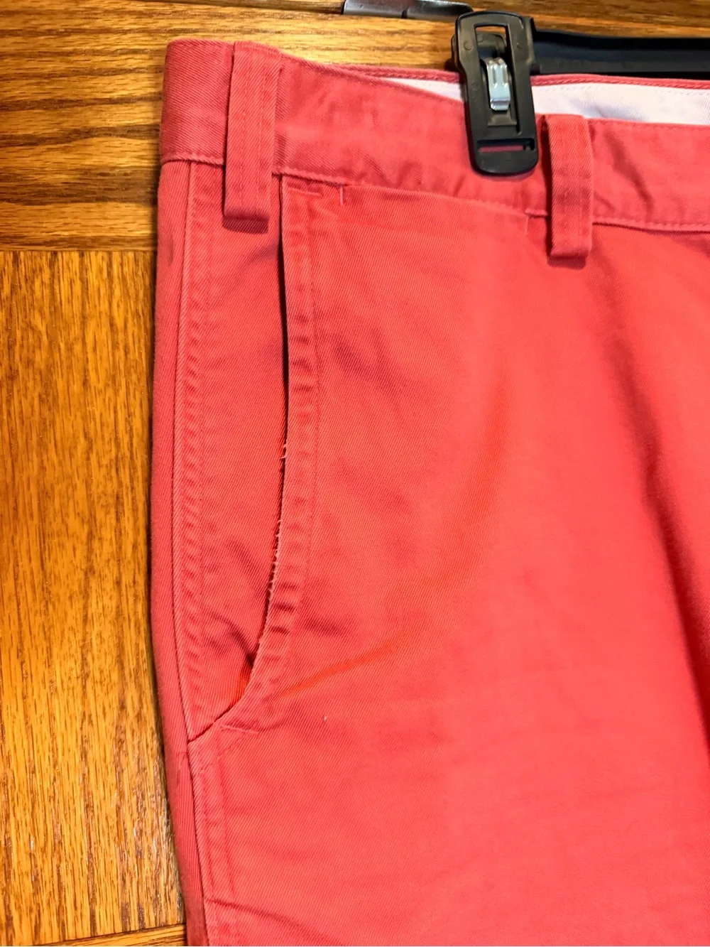 Polo by Ralph Lauren Coral Flat Front Chino Shorts - Men's